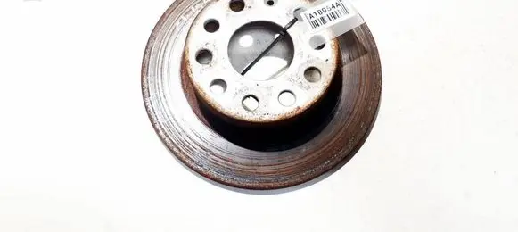 Audi A3 S3 8P Rear brake disc neventiliuojamas