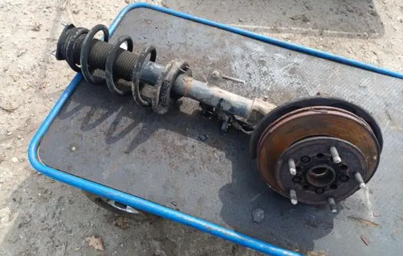 Ford Tourneo Custom Front shock absorber with coil spring