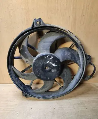 Citroen C8 Radiator cooling fan shroud 5020180 8117 1489767080