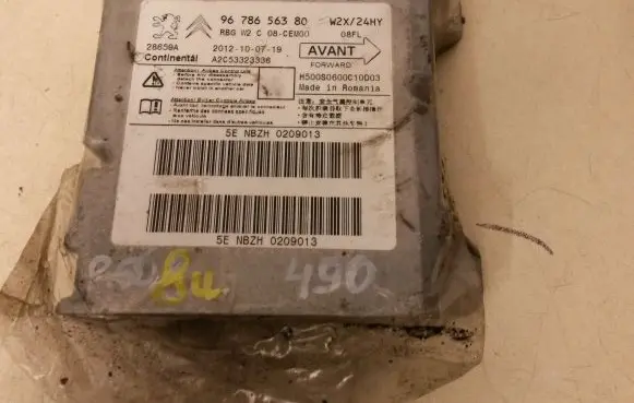Peugeot 508 Airbag control unit/module 9678656380 A2C53323336
