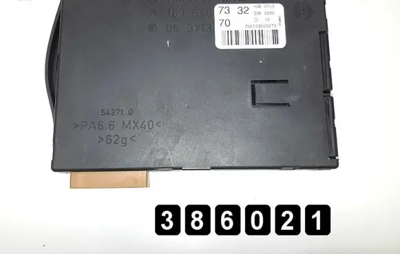 Mercedes-Benz ML W163 Engine control unit/module
