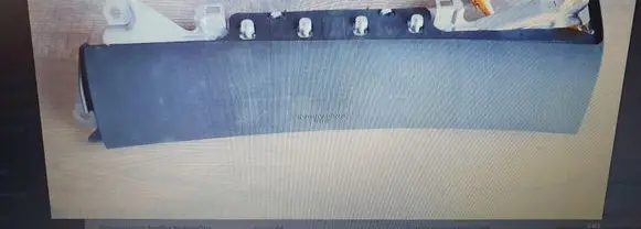 Front door airbag