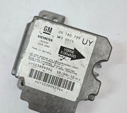 Opel Zafira A Airbag control unit/module 09180799 1923594 5WK42905