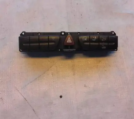 Mercedes-Benz C W203 Hazard light switch 2038216258