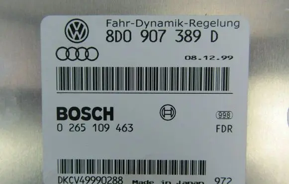 Volkswagen PASSAT B5 ESP (stability system) control unit 8D0907389