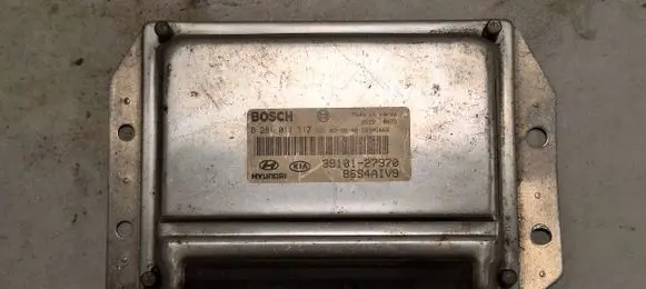 Hyundai Santa Fe Engine control unit/module 0281011117 86SAAIV9 3910127970