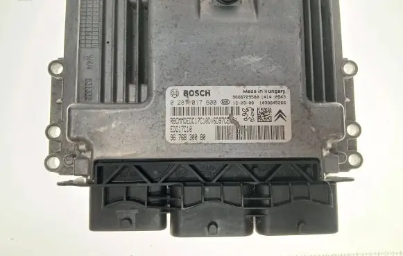 Citroen C3 Picasso Engine control unit/module 9666729580 0287017600 9676830080