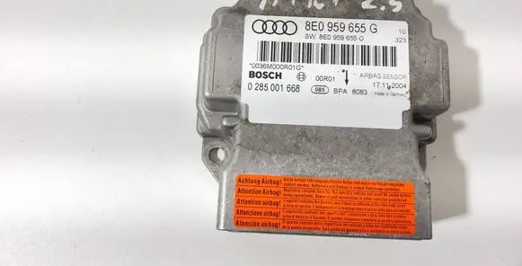 Audi A4 S4 B7 8E 8H Airbag control unit/module 8E0959655G 0285001668
