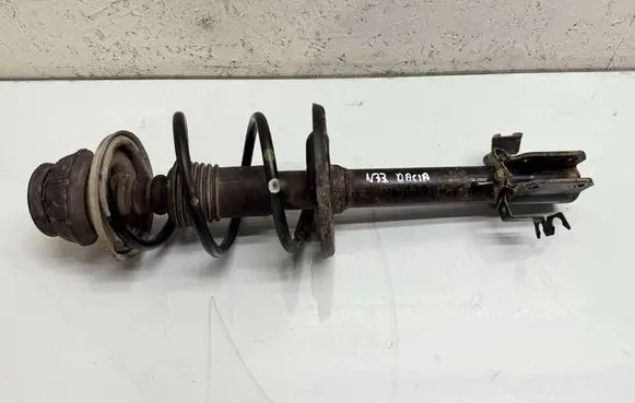 Front shock absorber with coil spring