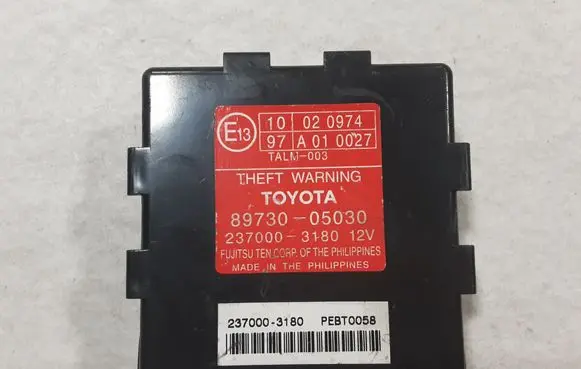 Toyota Avensis T250 Alarm control unit/module 8973005030