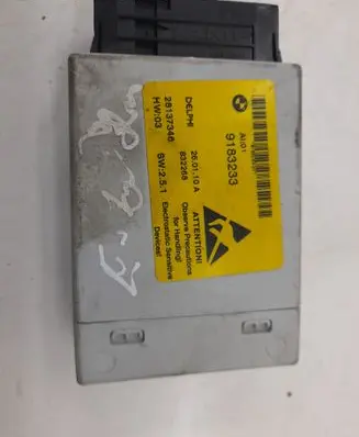 BMW 5 E60 E61 Center console control module 9183233 28137346