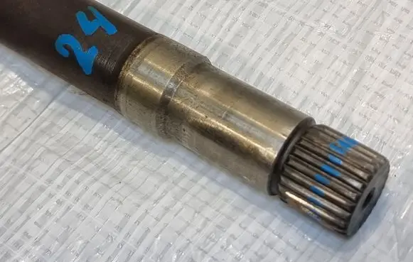 Opel Crossland X Front driveshaft 9801150380