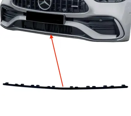 Mercedes-Benz C W206 Front bumper splitter molding A2068855802