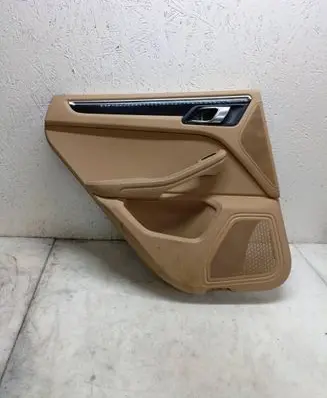 Rear door card panel trim