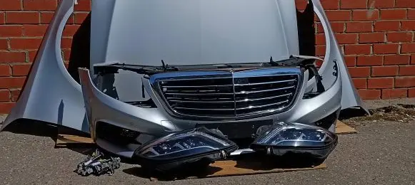 Mercedes-Benz S AMG W222 Front piece kit A2229050907 A0009052804 A2228801847