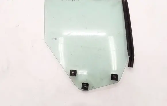 Rear vent window glass
