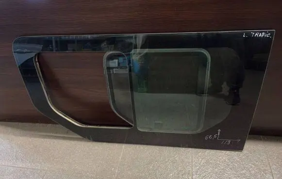 Renault Trafic II (X83) Side middle window/glass AS2M41D0T497 43R000470