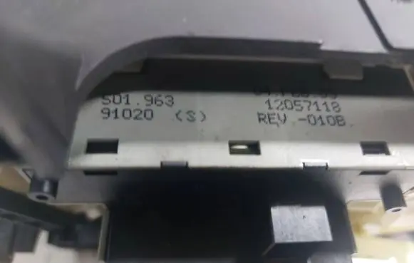 Opel Zafira A Climate control unit 024420732