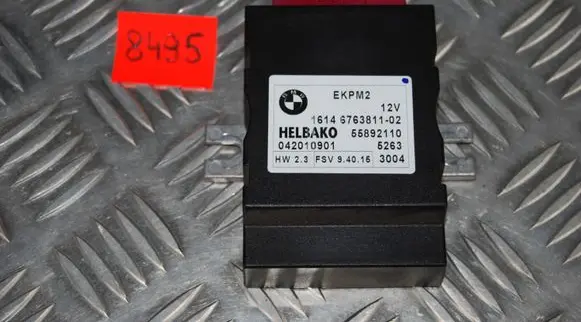 Fuel injection pump control unit/module