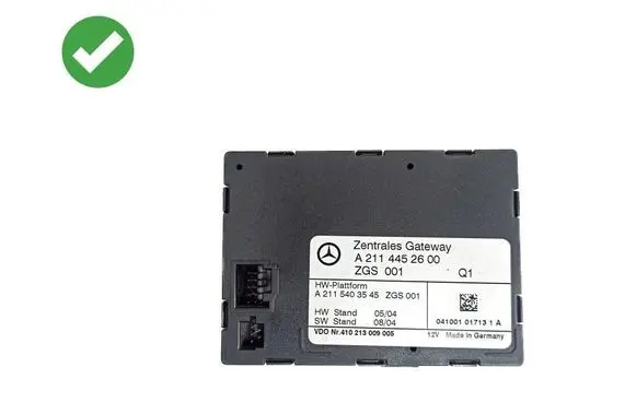 Mercedes-Benz E W211 Gateway control module A2114452600 A2115403545 041001017131