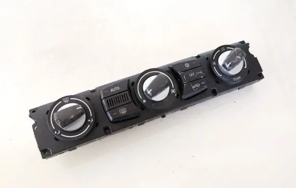 BMW 5 E60 E61 Climate control unit 11419110