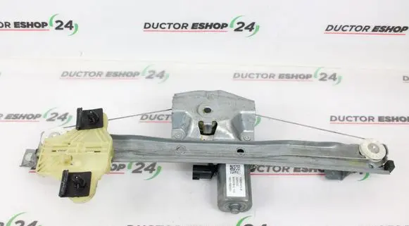 Renault Captur Rear door window regulator with motor 128001472B