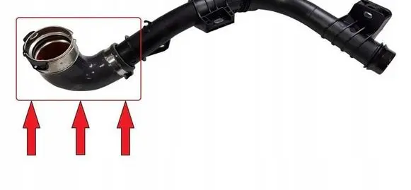 Renault Master III Turbo air intake inlet pipe/hose 144605995R