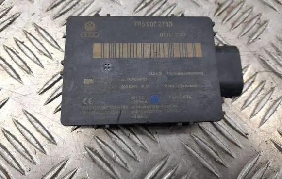 Porsche Cayenne (92A) Tire pressure control unit 7P5907273D