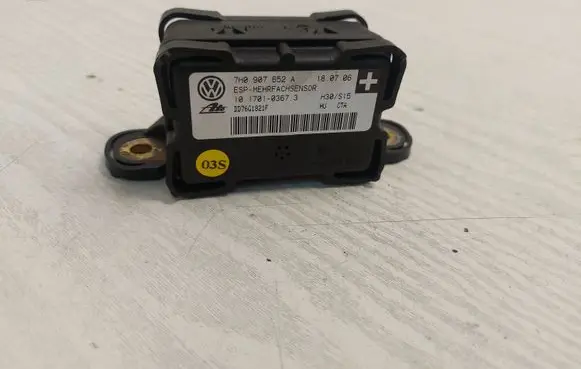 Audi Q7 4L ESP acceleration yaw rate sensor 7H0907652A 10170103673 D07601821F