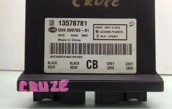 Chevrolet Cruze Other control units/modules