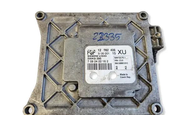Opel Astra J Engine control unit/module 12992406 7082422162 5WK9395