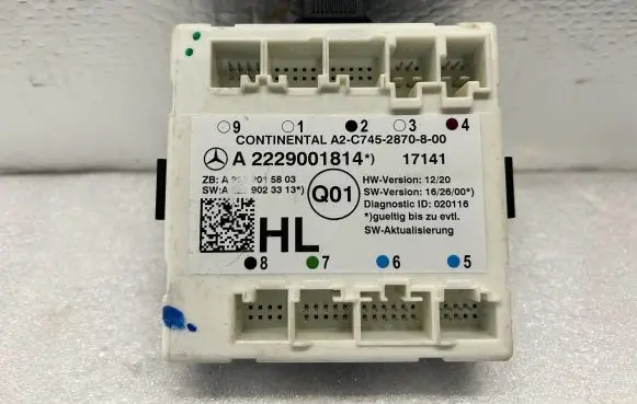 Mercedes-Benz E W238 Door control unit/module 2229001814 A2229001814