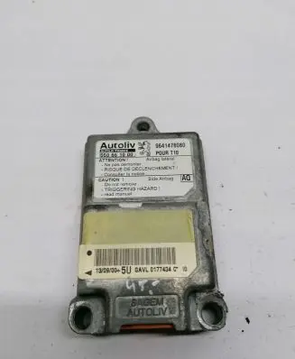 Peugeot 206 Airbag control unit/module 9641478080