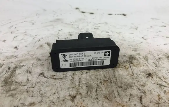 ESP acceleration yaw rate sensor