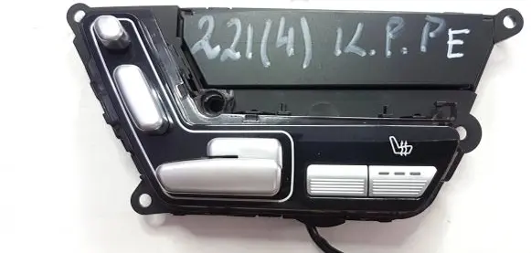 Mercedes-Benz S W221 Seat control switch A2218708458 A2218213051