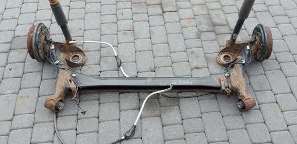 Skoda Fabia Mk2 (5J) Rear axle beam 