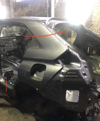 Mitsubishi Eclipse Cross Rear quarter panel 