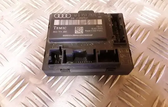 Audi A6 S6 C6 4F Door control unit/module 4F0959792C 4F0910792C