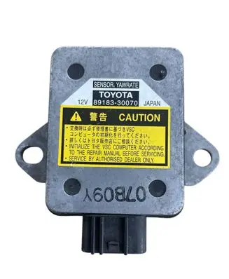 ESP acceleration yaw rate sensor