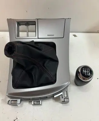 Mazda 3 II Gear lever shifter trim leather/knob BBM264341