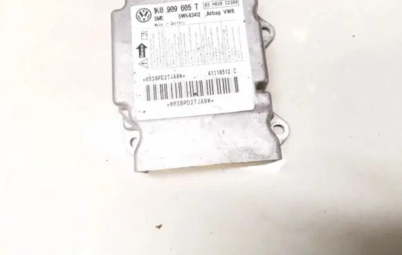 Volkswagen Golf V Airbag control unit/module 1K0909605T 5WK43412