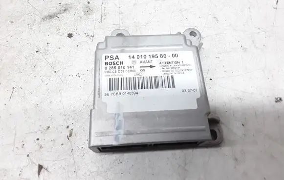 Peugeot Expert Airbag control unit/module 0285010141