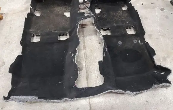 Ford Mustang VI Front floor carpet liner 