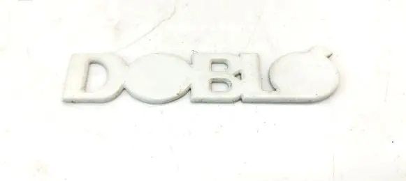 Fiat Doblo Manufacturers badge/model letters 