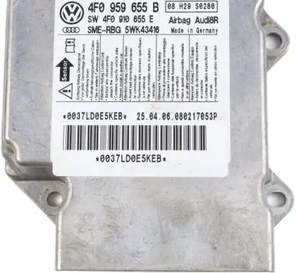 Audi A6 S6 C6 4F Airbag control unit/module 4F0959655B 4F0910655E 5WK43416