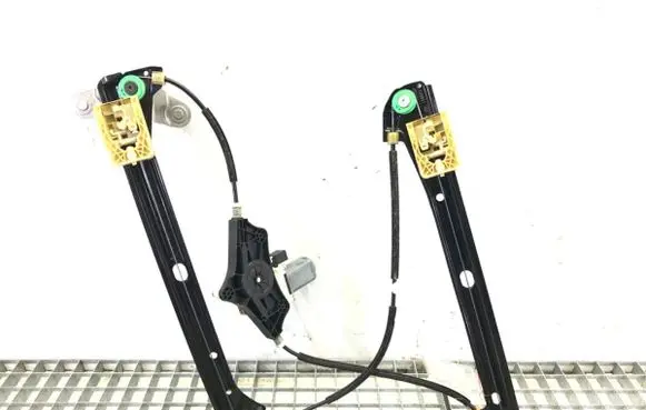 Front door window regulator with motor