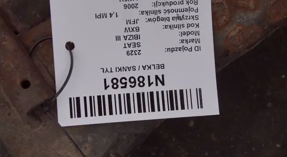Seat Ibiza III (6L) Rear axle beam 