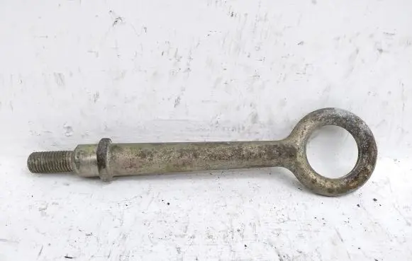 Towing hook eye