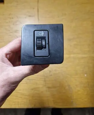 Peugeot 407 Headlight level height control switch 9655708380