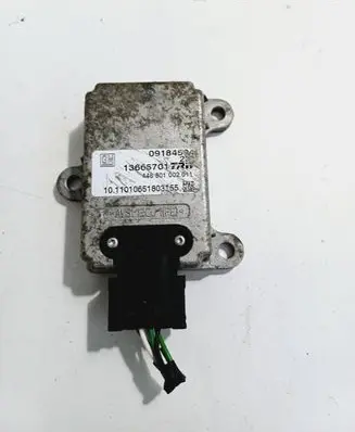 Opel Vectra C ESP acceleration yaw rate sensor 09184504 13665701 448801002011